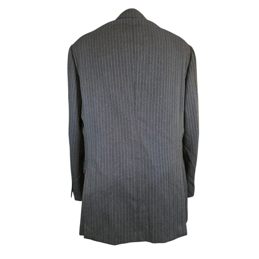 BRIONI Blazer Mens 42R Blue Fine Wool ADRIANO 2 Button Sport Coat Career Preppy